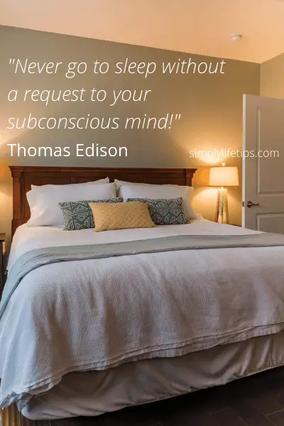Thomas Edison Quote Subconscious Mind